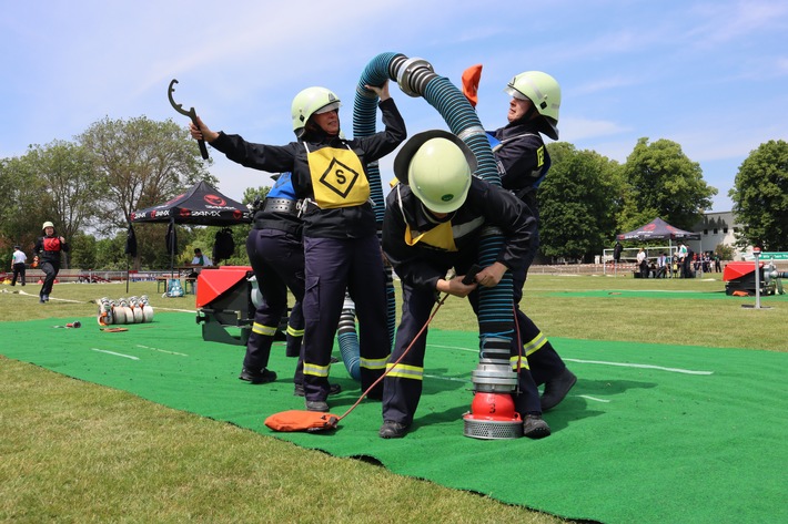 Exzellente Meisterschaften: Neustart der Wettbewerbe gelungen / Abschluss der Deutschen Feuerwehr-Meisterschaften / Qualifikationen für CTIF-Olympiade