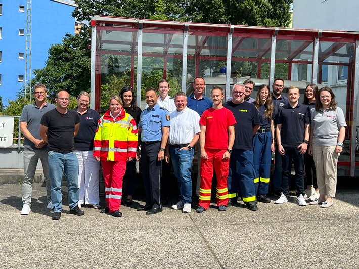 POL-PPMZ: Netzwerktreffen der Blaulichtorganisationen in Mainz