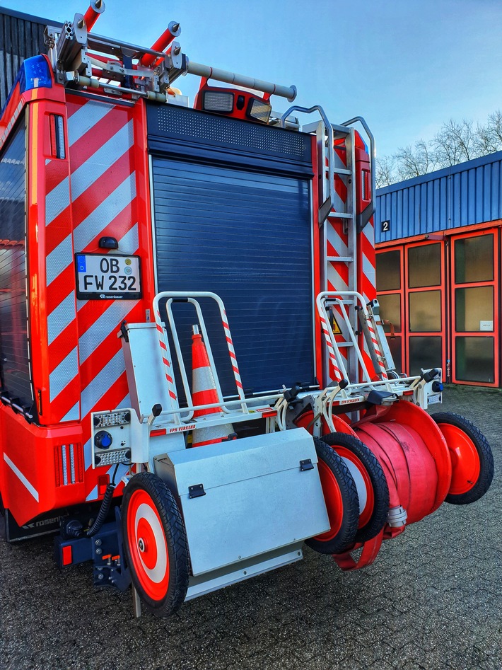 FW-OB: Oberhausener Feuerwehr meldet nur wenige Einsätze durch Sturmtief &quot;Kirsten&quot;