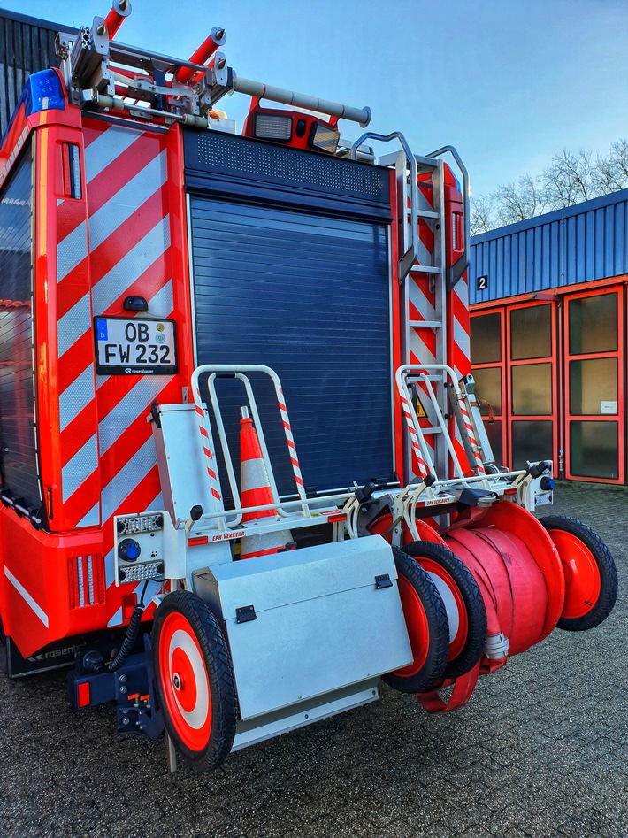 FW-OB: Oberhausener Feuerwehr meldet nur wenige Einsätze durch Sturmtief "Kirsten"