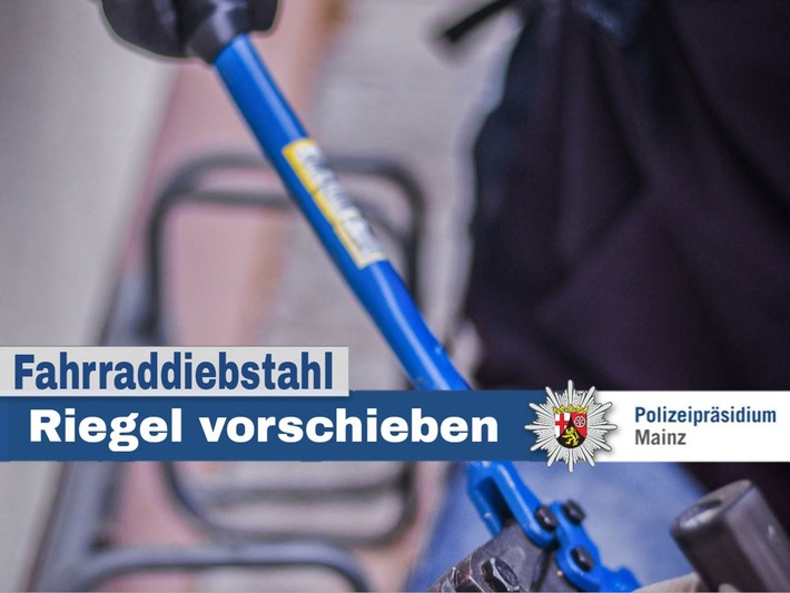 POL-PPMZ: Mainz-Mombach - Fahrraddiebe ermittelt