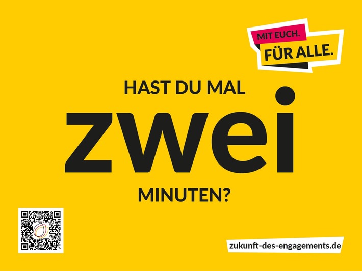 Zwei Minuten für die Zukunft des Engagements