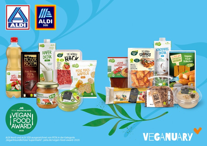 Veganuary 2021: ALDI motiviert erneut zur veganen Ernährung