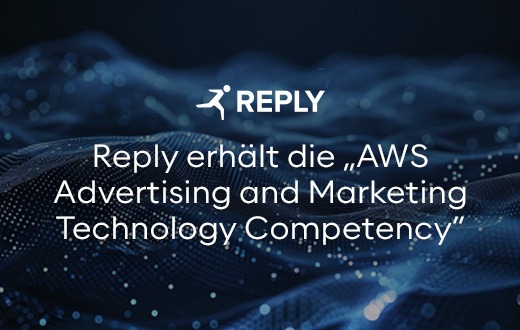 Reply erhält die „AWS Advertising and Marketing Technology Competency”