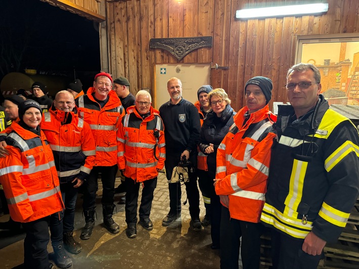 FW Flotwedel: Dankesschreiben des Samtgemeindebürgermeisters - Allerhochwasser 2023