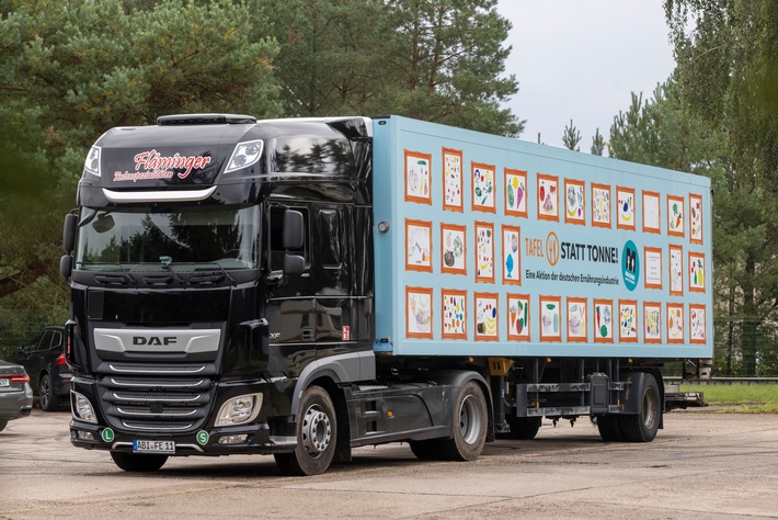 Aktionswoche gegen Lebensmittelverschwendung: Ernährungsindustrie spendet LKW-Kühlaufleger an die Tafel Sachsen-Anhalt