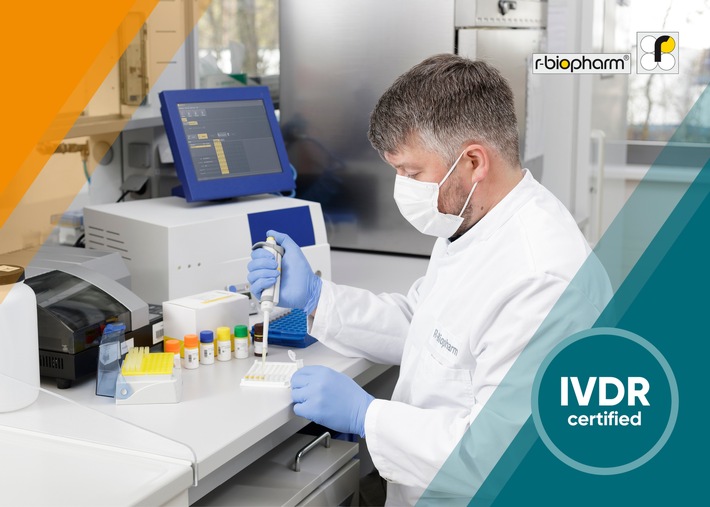 R-Biopharm ist IVDR-zertifiziert - Qualitätsmanagementsystem des Biotechnologieunternehmens entspricht der neuen Europäischen Verordnung für In-vitro-Diagnostika
