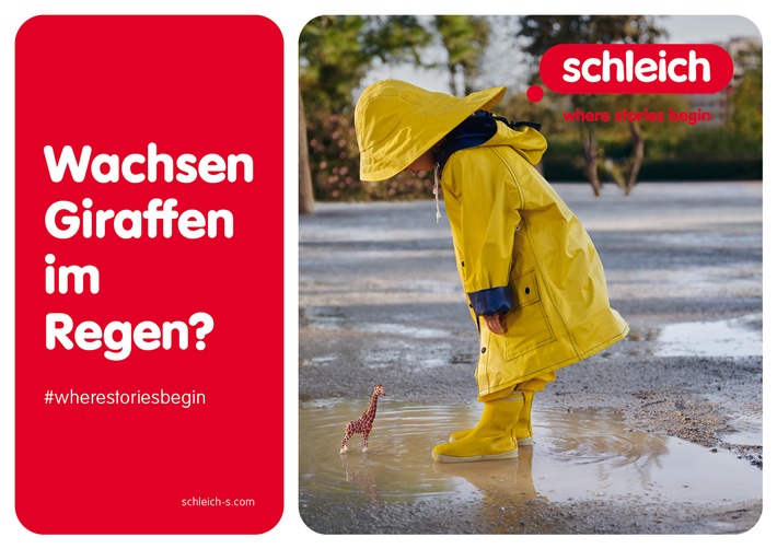 Logo, Verpackungen, Markenmission: schleich® überrascht mit neuem Look