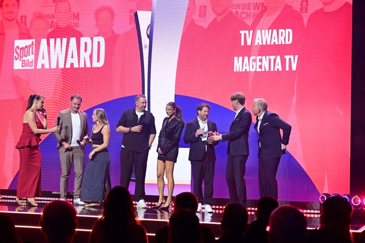 Für die FIFA WM 2026: MagentaTV gewinnt erstmalig den TV-Award von SPORT BILD