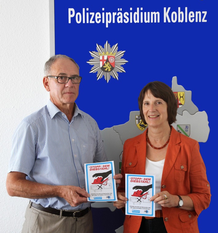 POL-PPKO: Polizei und WEISSER RING beugen vor: "Stopp dem Diebstahl in Krankenhäusern!"