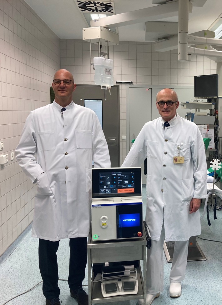 Urologen der Hamburger Asklepios Kliniken setzen weltweit modernsten Laser ein