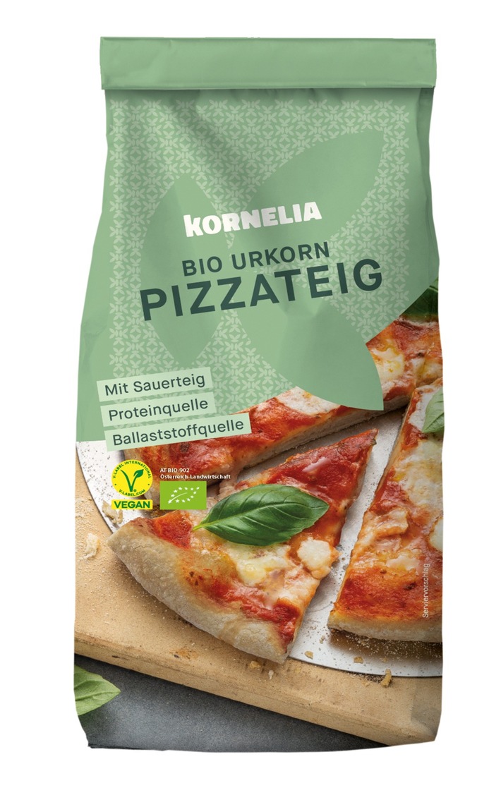 Vorsorglicher Produktrückruf KORNELIA Bio Urkorn Pizzateig 400g