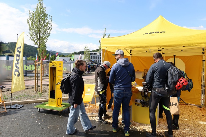 Der ADAC auf dem BIKE Festival Willingen / Neues Angebot für Messe-Besucher