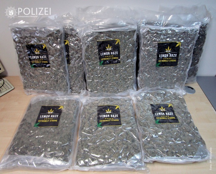 POL-PPWP: Mehrere Kilo Drogen im Kofferraum