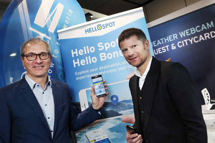 feratel forciert mit &quot;HelloSpot&quot; und einer 
innovativen &quot;SocialWall&quot; die Interaktion mit Gästen - BILD