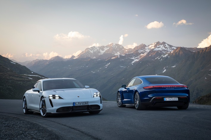 Design puristico e motore 100% elettrico / Prima mondiale della Porsche Taycan: un
