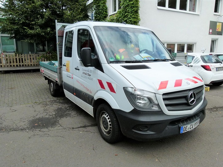 POL-OE: Sprinter gestohlen- Hinweisgeber gesucht