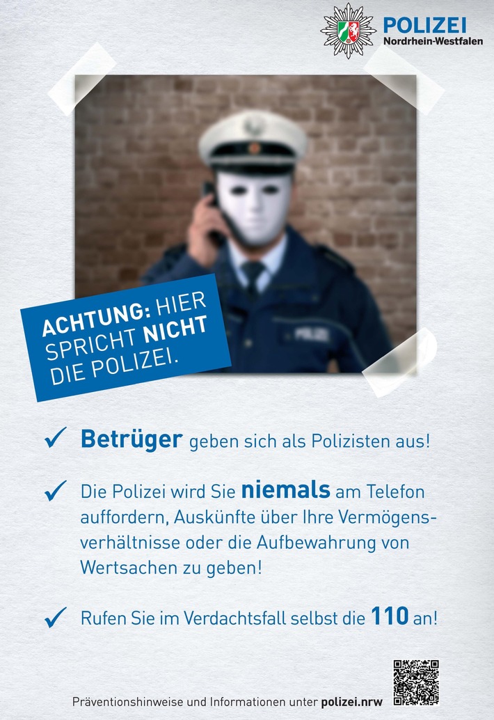 POL-BO: Bochum/Herne/Witten / Mal andersherum: Pfiffiger Bochumer und die Polizei tricksen &quot;Falsche Polizisten&quot; aus