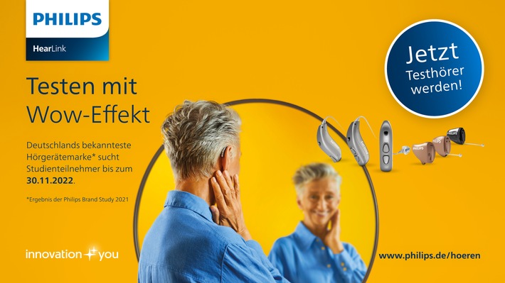 Philips Hearing Solutions startet deutschlandweite Hörstudie