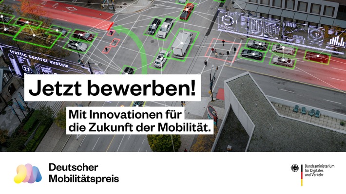 Bild: Aufruf zur Bewerbung für den Deutschen Mobilitätspreis 2024. Bild: Christoph Löffler. / Weiterer Text über ots und www.presseportal.de/nr/120636 / Die Verwendung dieses Bildes für redaktionelle Zwecke ist unter Beachtung aller mitgeteilten Nutzungsbedingungen zulässig und dann auch honorarfrei. Veröffentlichung ausschließlich mit Bildrechte-Hinweis.