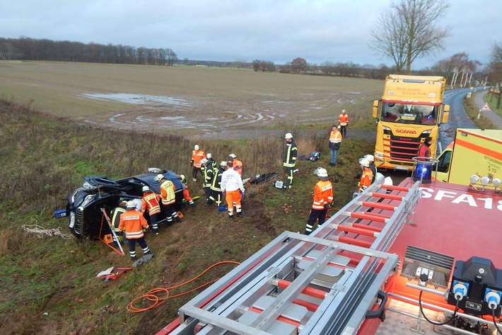 POL-HK: Schwarmstedt: Frau bei Unfall schwerverletzt