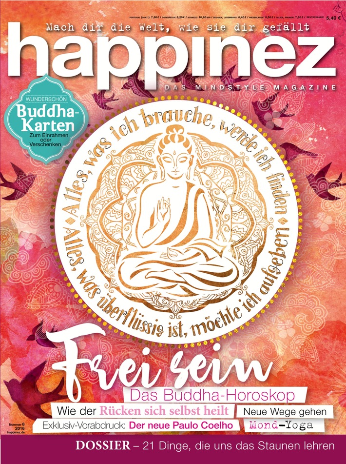 Bestsellerautorin Byron Katie (73) in Happinez: &quot;Ich habe entdeckt, dass Leiden freiwillig ist.&quot;