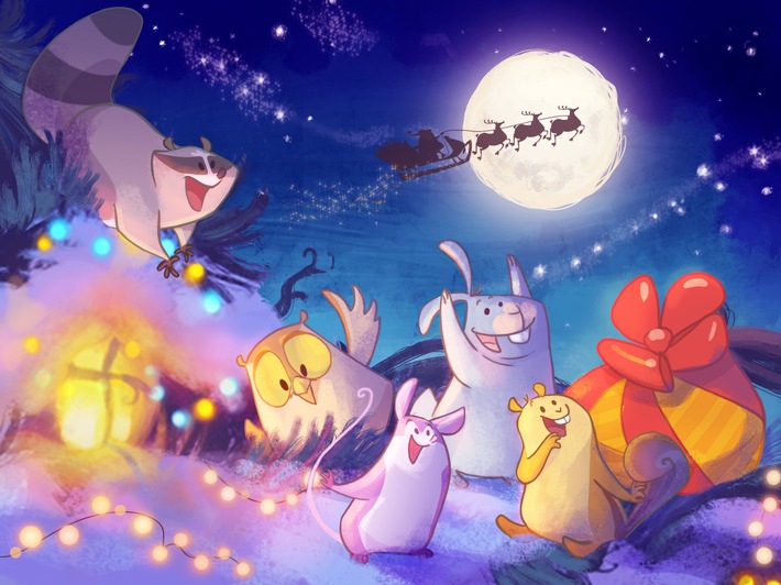 Familien-App "Weihnachtsnacht" befreit Eltern von Erklärungsnot um den Weihnachtsmann / OTATAA veröffentlicht neue Version 2.0 für iPad und iPhone in insgesamt 7 Sprachen