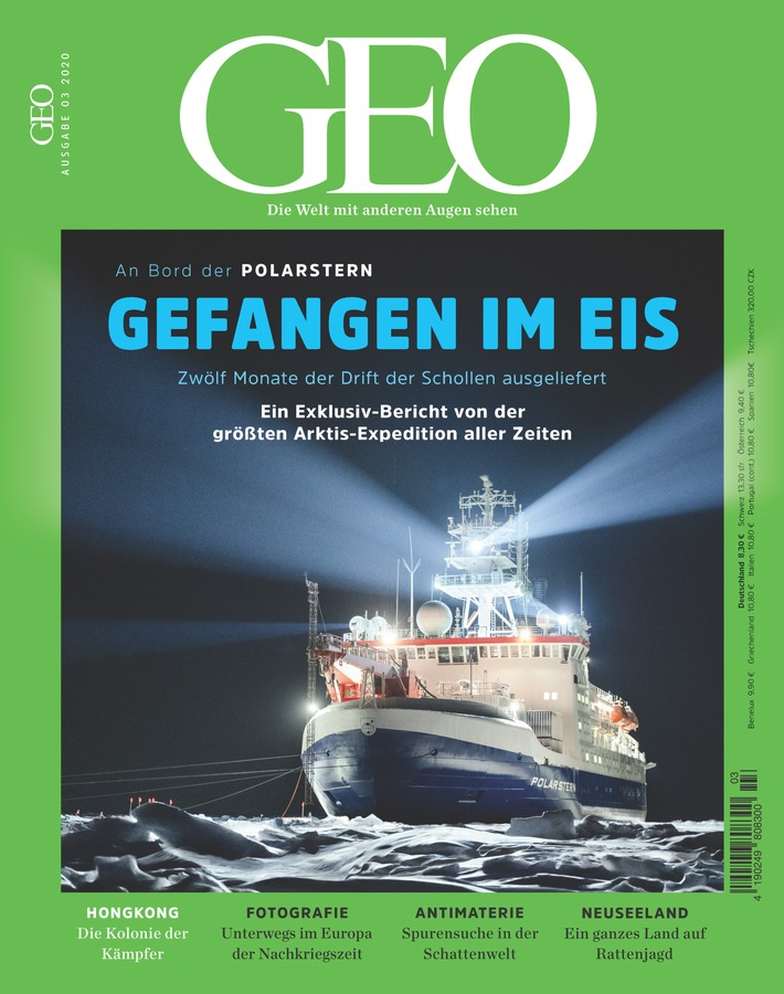 &quot;Gefangen im Eis&quot; - Das Magazin GEO berichtet exklusiv über die größte Arktis-Expedition aller Zeiten