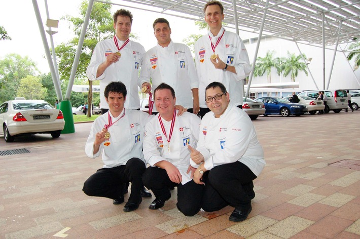 Schweizer Kochteams brillieren in Singapur