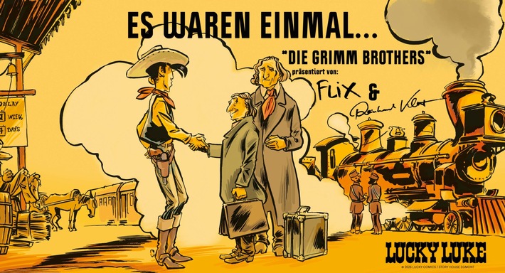 Lucky Luke trifft die Brüder Grimm: Flix und Reinhard Kleist auf Wanderschaft entlang der Deutschen Märchenstraße