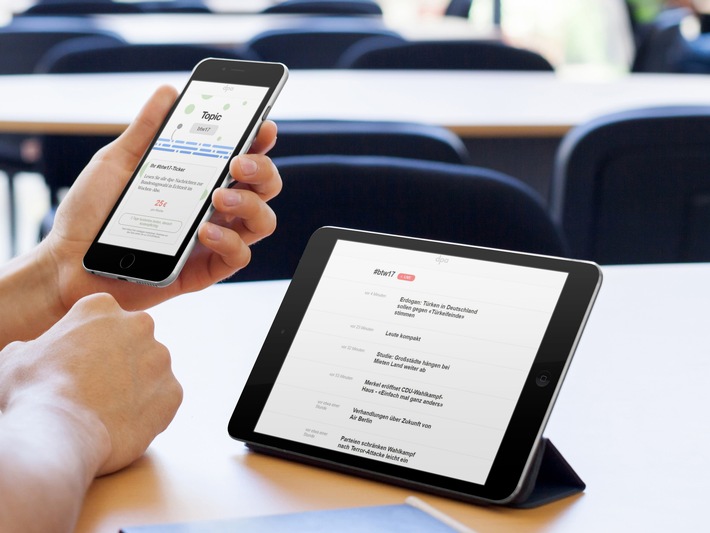 dpa-Topic: Newsticker zur Bundestagswahl für Professionals