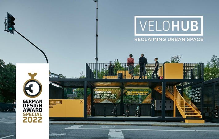 VeloHUB gewinnt German Design Award