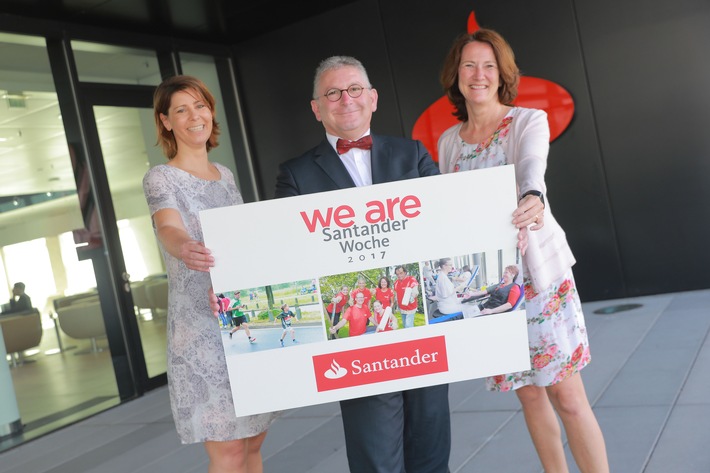 Bank plant vielfältige Aktionen zur weltweiten Santander-Woche
