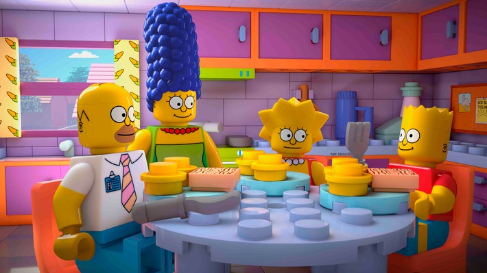 &quot;Die Simpsons&quot; aus LEGO am Montag auf ProSieben
