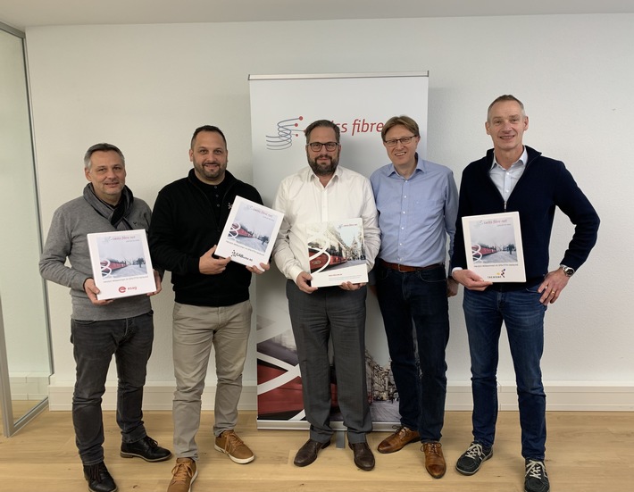 Grosser Ausbauschritt der offenen Glasfaserinfrastruktur in der Region Bern: Rund 30