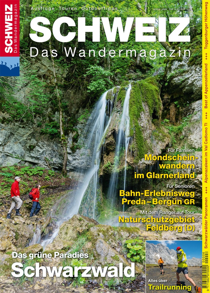 Wandermagazin SCHWEIZ: Schwarzwald / Wandern im grünen Paradies (BILD)