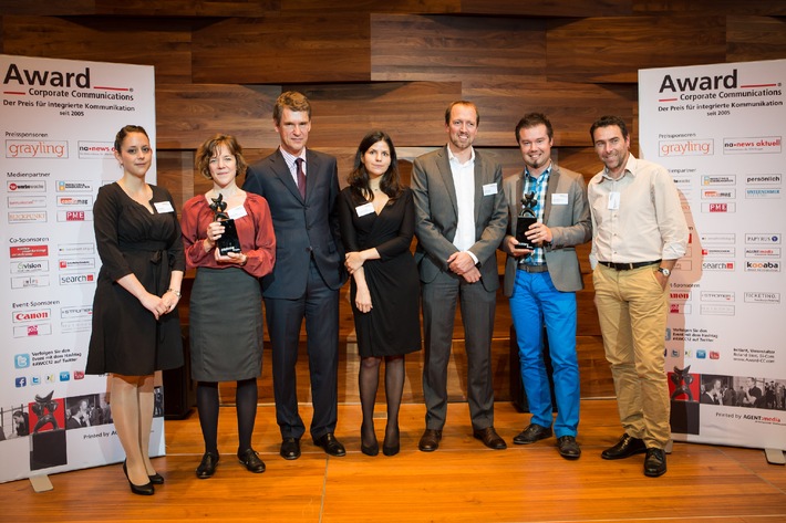 Die Schweizer Kommunikationsbranche hat fünf neue Gewinner - ausgezeichnet am diesjährigen Award Corporate Communications