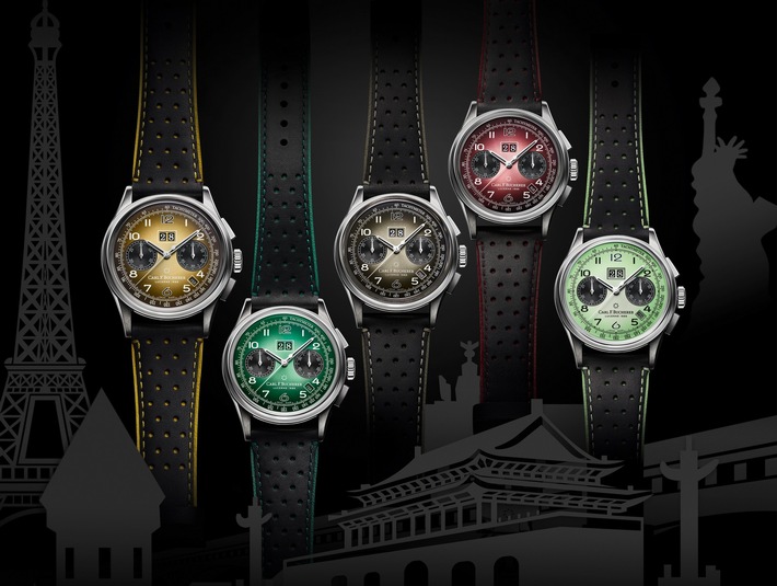 Press Release: THE CARL F. BUCHERER HERITAGE BICOMPAX ANNUAL HOMETOWN EDITIONS: A COLORFUL HOMAGE TO THE CITIES WE LOVE