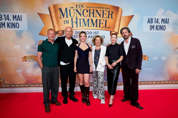 Himmlische Premiere in München / EIN MÜNCHNER IM HIMMEL - DER TOD IST ERST DER ANFANG ab 14. Mai 2026 im Kino