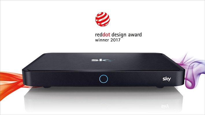 Ausgezeichnetes Design: Sky+ Pro mit Red Dot 2017 prämiert