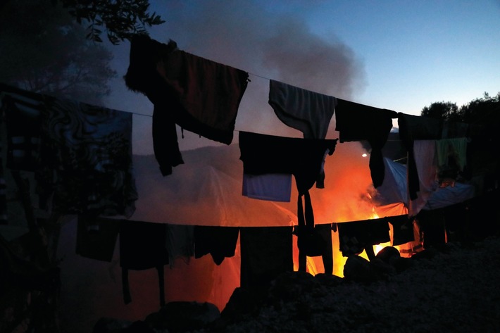 Brand in Moria: "Kinder sind in furchtbarem Zustand"