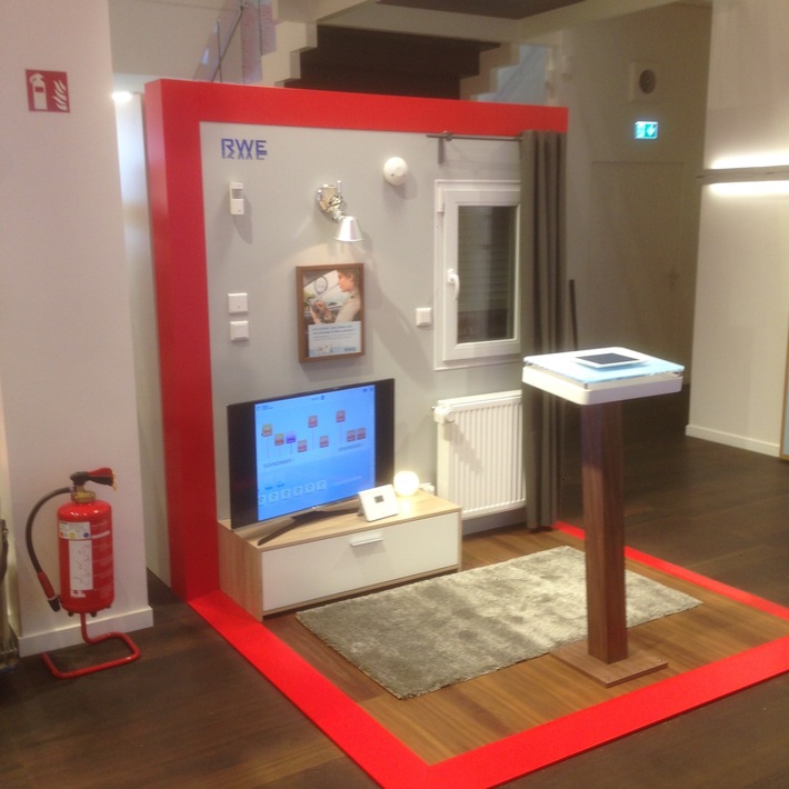 RWE SmartHome erleben bei Vodafone auf dem Jungfernstieg