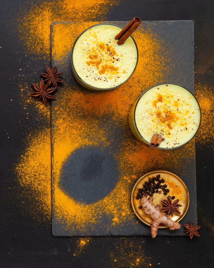 Goldene Küche: Getränketrend Moon Milk