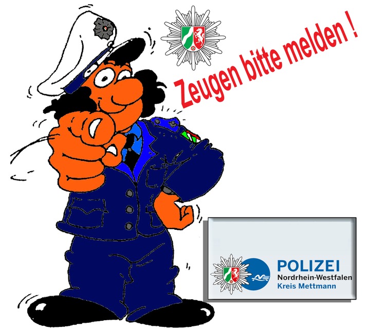 POL-ME: Schwerer Raub in Tankstelle - Zeugen gesucht - Erkrath - 2109051