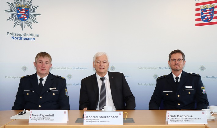 POL-KS: Polizeipräsident Konrad Stelzenbach stellt Polizeiliche Kriminalstatistik 2023 für Nordhessen mit besonderer Betrachtung von Stadt und Landkreis Kassel vor
