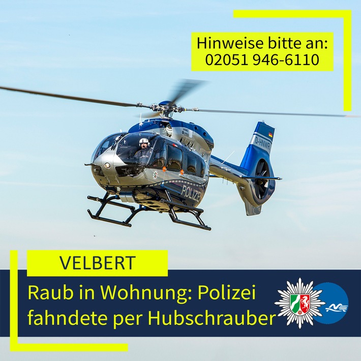 POL-ME: Raub in Wohnung: Polizei ermittelt - 2507081