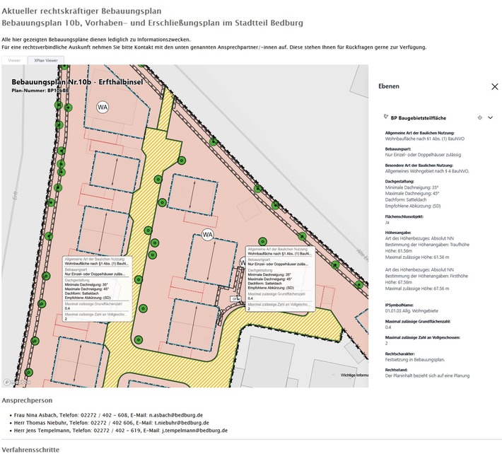 XPLANUNG24 begrüßt 500. kommunale Nutzerin / Die Stadt Bedburg setzt auf durchgängige digitale Bauleitplanung
