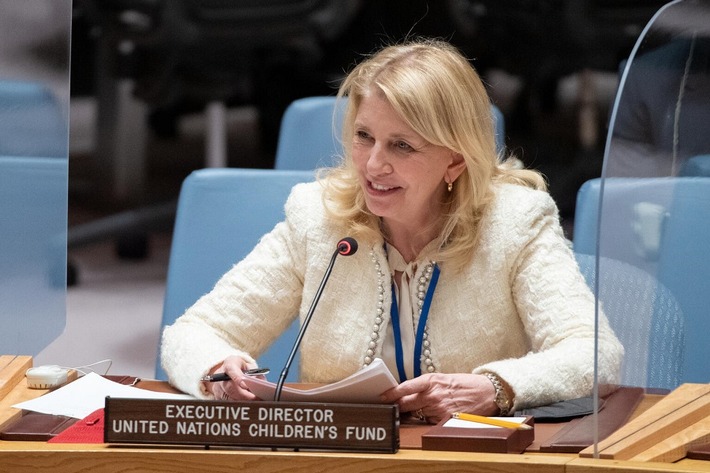 UNICEF-Exekutivdirektorin Catherine Russell zu Gesprächen in Deutschland