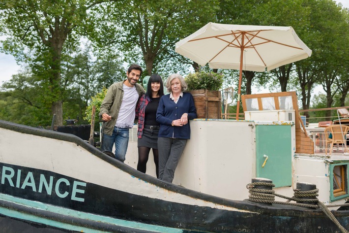 Auf zu neuen Ufern: Anna Fischer dreht für die ZDF-"Herzkino"-Reihe "Fluss des Lebens" im Loiretal (FOTO)