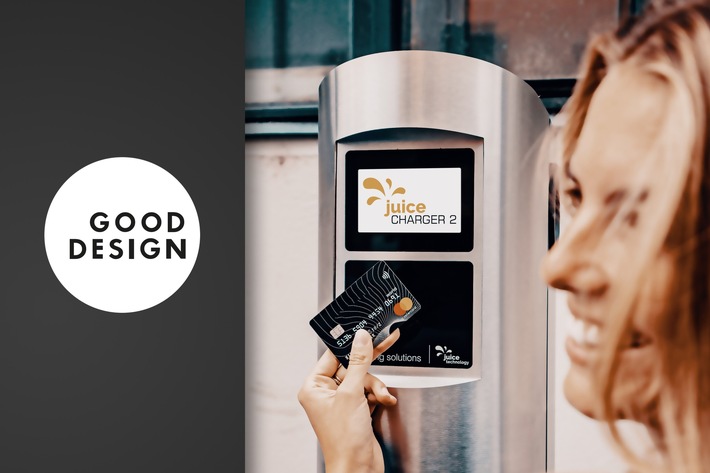 Persbericht: JUICE CHARGER 2 gehuldigd met internationale GOOD DESIGN Award